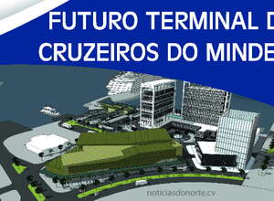Visualisierung des zukünftigen Kreuzfahrtterminals in Mindelo