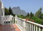 Kapverdische Insel Santiago - Quinta Montanha - Blick zum Pico Antonia