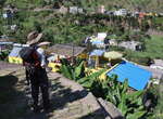 Santo Antão: Hotel Casa Maracujá - Blick auf die Bungalows