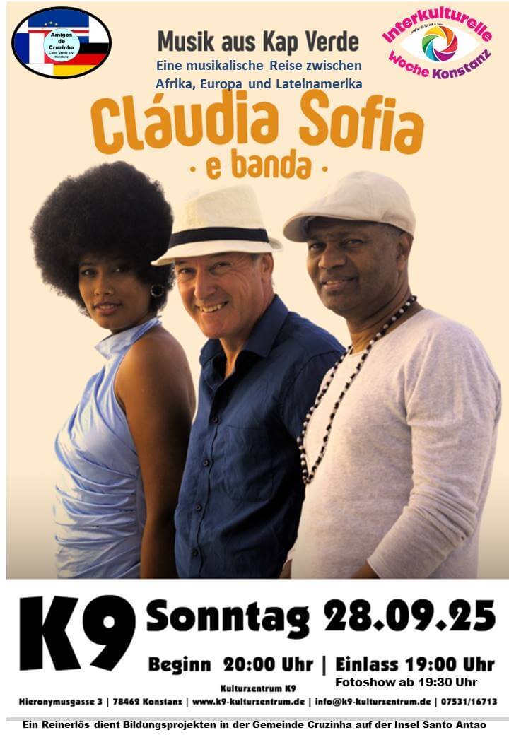 Cláudia Sofia e banda