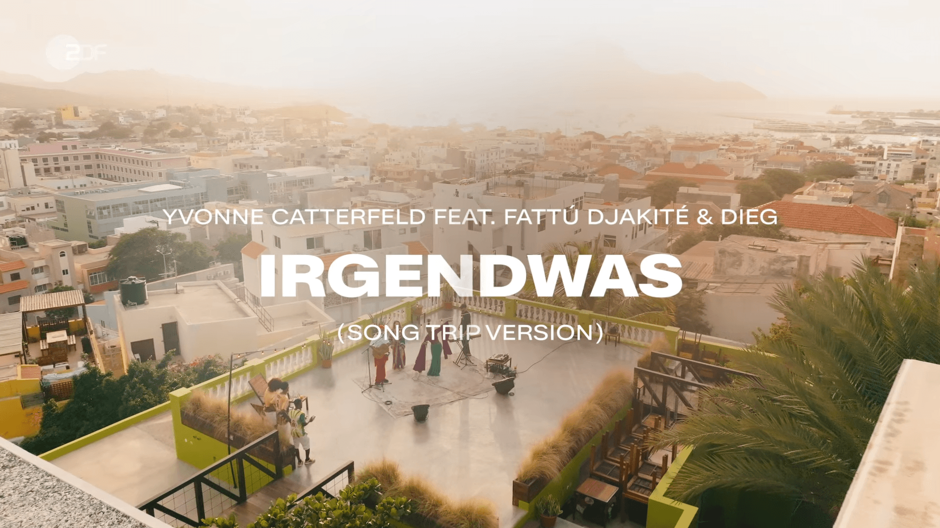 Screenshot der ZDF-Folge Song Trip: Yvonne Catterfeld X Kap Verde - Irgendwas (Song Trip Version)